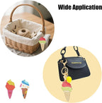 30 Pcs Wooden Ice Cream Decor Unfinished Wood Crafts - Image 7