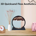 Moving Sand Art Liquid Motion, 3D Deep Sea Sandscape Color Quicksand Decor - Image 5