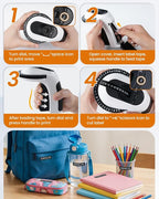 Embossing Label Maker, Vintage Embossed Label Maker Machine - Image 9