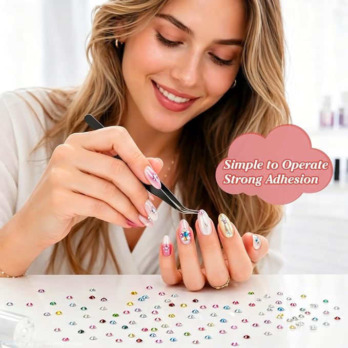 Artdone 36000Pcs Resin Rhinestones 3mm Jelly AB 28Colors - Image 5