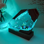 Whale Shark Resin Lamp, Handmade Resin Night Light - Image 6