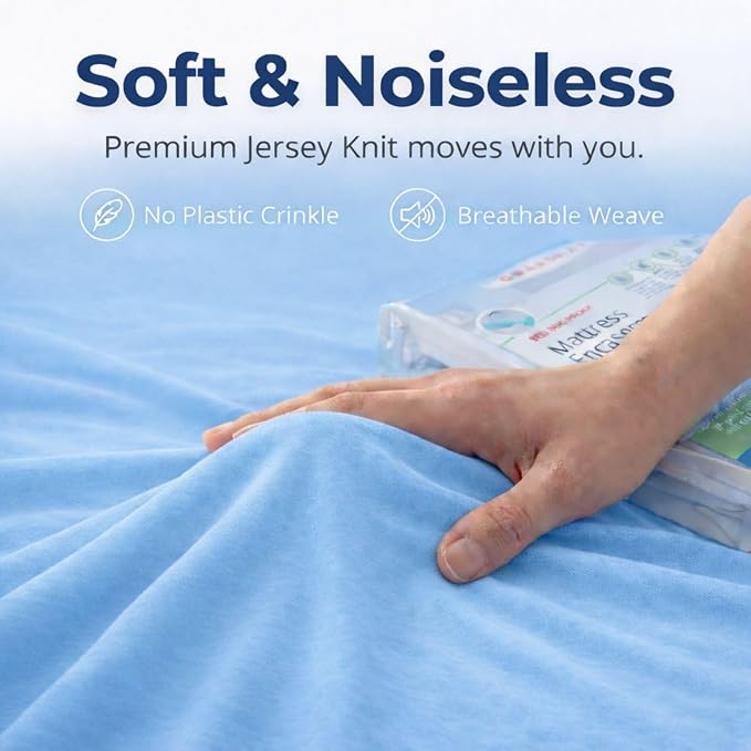Guardmax Jersey Knitted Sleeper Sofa Zippered Mattress Encasement - Image 7