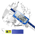 Qfun Digital Caliper, 0-6inch Caliper Measuring Tool Extreme Accuracy IP54 by Qfun