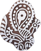 Royal Kraft Wooden Stamps DIY Fabric, Henna Printing Blocks THDtag116 - Image 2