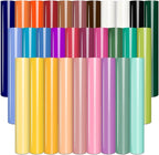 Tintnut Colorful Puff Heat Transfer Vinyl, easy cut & weed, stretch washable by Tintnut