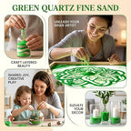 RAINFLOW 15 OZ Fine Green Sand for Crafts - Image 4