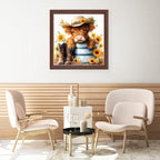 Lxmsja Cow Flower Diamond Art Kits - Image 3