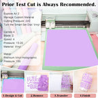 TECKWRAP 001 Matte Pastel Permanent Vinyl, 10 Boho Vinyl Adhesive Indoor & - Image 4