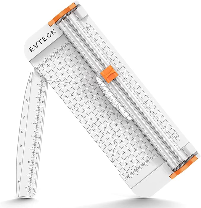 Evteck Paper Cutter 12 Inch Paper Trimmer Slider Crafting Scrapbooking Supplies by WelcometoEvteck