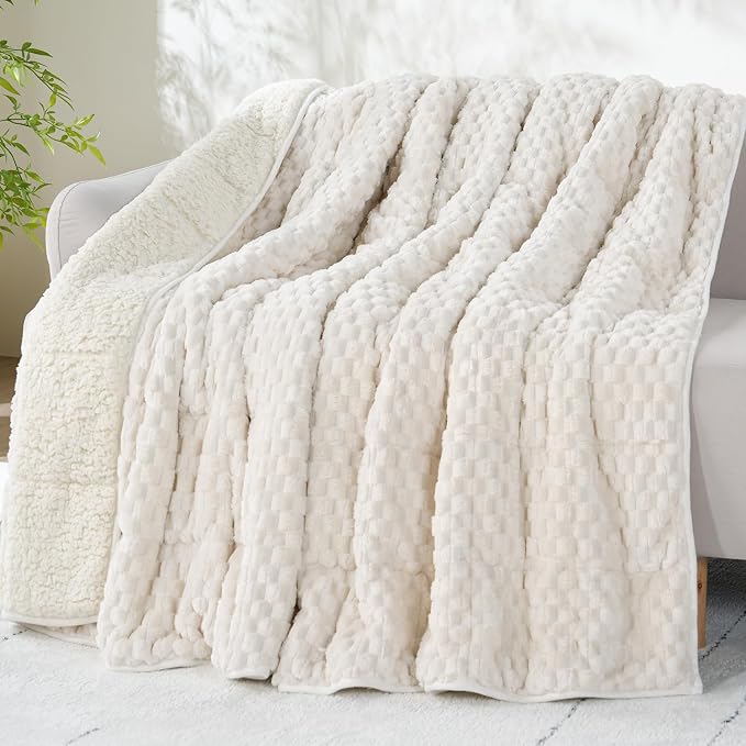 Drewin Weighted Blanket 15lbs, Adult Weighted Blankets by Home