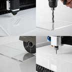 10 Pack 5"x5"x0.04" Thick Acrylic Sheets Transparent Plexiglass Panels - Image 3