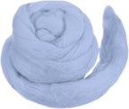 MECCANIXITY Wool Roving Yarn Soft Felting Wool 50g/1.76oz Pure Chunky Roving by MECCANIXITY