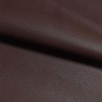 Brown Faux Leather Fabric 20"×55" Lychee Grain Upholstery Vinyl - Image 5