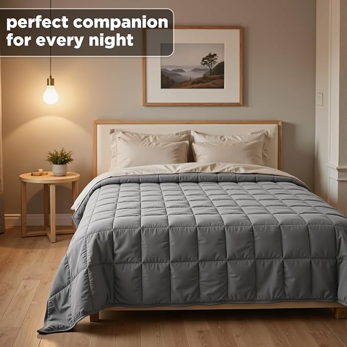 Smart Queen Weighted Blanket for Adults Large Soft Heavy Blanket Machine - Image 7