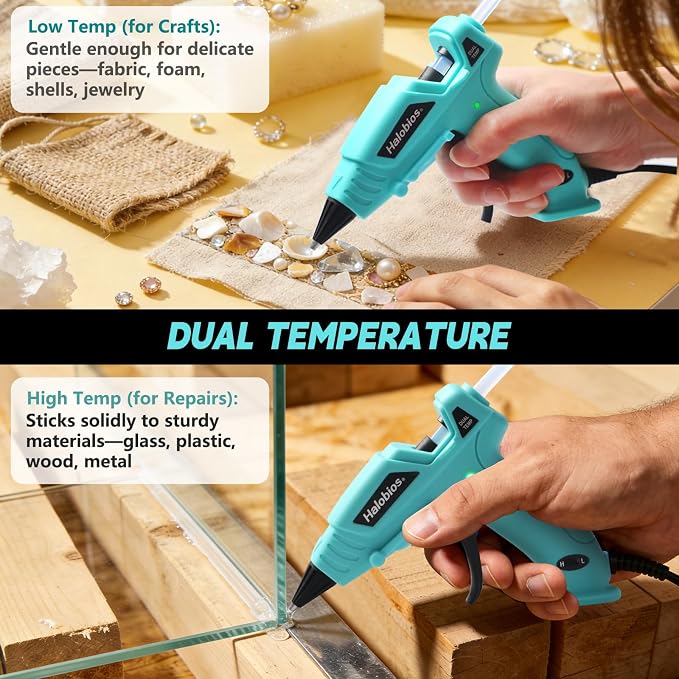 Halobios Mini Dual Temp Hot Glue Gun - Image 3