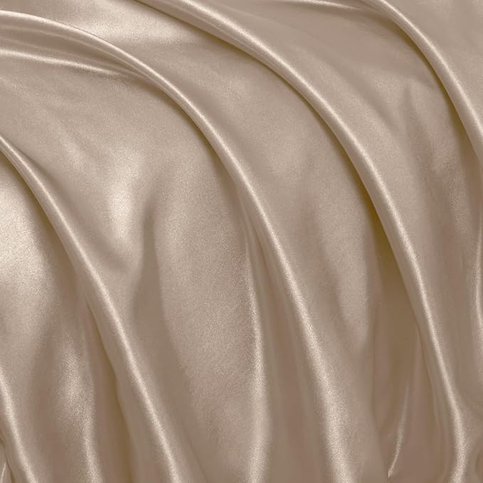 Homiest Ruffle Satin Body Pillow Cover, Silky Satin Body Pillowcase - Image 7