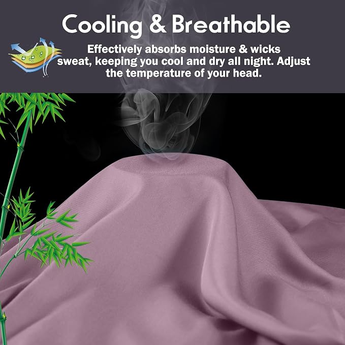 Body Pillowcase with Zipper Cooling Viscose from Bamboo Zippered Pillowcases - Image 3