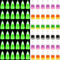 Augshy 64Pcs Resin Candy Corn Charms Glow in The Dark Halloween Pendant | Mini by Augshy