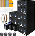 Card Storage Box, 14400+ Trading Card Storage 2700+ Toploader Card Storage Box by HIMOMO