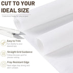 13 Mesh Needlepoint Canvas20x17.3，Blank Needlepoint Canvas 100% Cotton | - Image 3