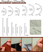 BAGERLA Heavy Duty Sewing Kit, Needle and Thread Kit - Image 2
