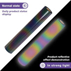 TUMIYA Heat Transfer Vinyl Reflective Rainbow HTV Roll, Reflective HTV Vinyl - Image 3