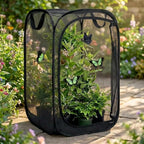 Mesh Plant Protection Enclosure, Portable Collapsible Garden Grow Cage - Image 6