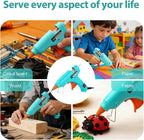 Mini Hot Glue Gun 10pcs Glue Stick Hot Glue Gun Set - Image 4