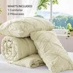 BEDELITE Beige King Size Comforter Set - Image 7