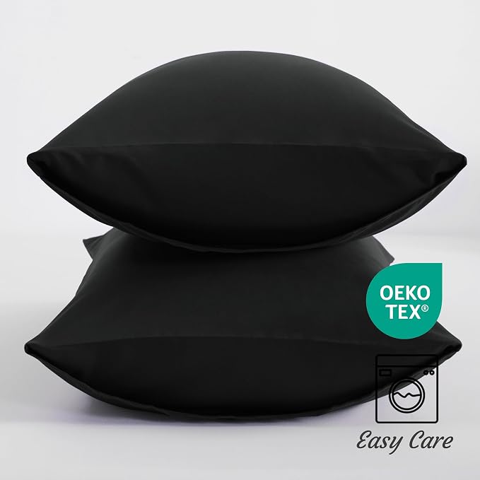 NTBAY Standard Pillow Cases Set of 2, 2 Pack Brushed Microfiber 20x26 Pillow - Image 5