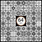 Mandala Stencils for Painting, Rock Painting Stencils Plastic Reusable Stencils by Felixcraft-DIYDreamscape