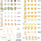 Funtopia Jewelry Making Kit for Adults, Jewelry Making Supplies Gemstone - Image 6