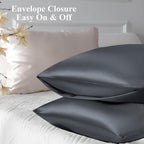 Satin Pillowcase for Hair 2pc, Similar to Silk Pillow Cases, Easier Care Than - Image 7