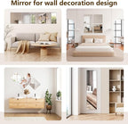 Shiftshade Mirror Wall Full Length, 12X14 Inch Unbreakable Mirror Tiles - Image 7