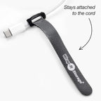 Self-Gripping Cable Ties by Wrap-It Storage, 5 Inch Straps – Reusable Hook and - Image 2