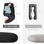 MOON PARK Pregnancy Pillows for Sleeping - Image 7