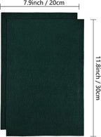 Jtnohx Color Felt, Soft Felt Sheets, 1.4mm Thick 8"x12" Handicraft Felt Fabrics - Image 5