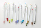 Zebra Pen CLiCKART Retractable Felt Tip Pen, 0.6mm Fine Point, Moisture - Image 2