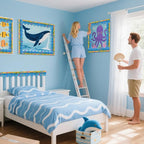 69Ft Ocean Bulletin Board Borders Summer Under The Sea Trimmer Stickers Fish - Image 5