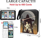 Card Binder for Trading Cards, 4 Pocket - Image 3