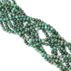 60PCS 6mm Natural Verdite Stone African Jade Gemstone Round Loose Beads - Image 4