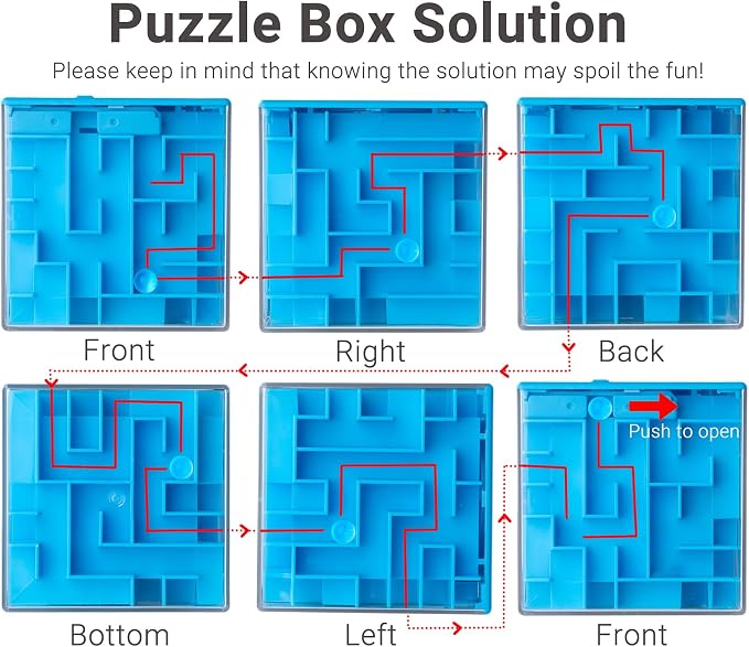 iKeelo Money Maze Puzzle Box for Kids and Teens, Makes Cash Gift Giving More Fun - Image 6
