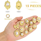 UMAOKANG 13pcs Artificial Pearl Charms - Image 2