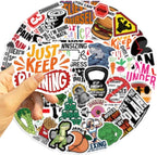 Inspirational Fitness Stickers Bulk - Image 4