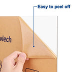2 Pack Acrylic Sheets, Cranviech Clear Cast Plexiglass Sheet 12" x 16" x 1/8" - Image 3