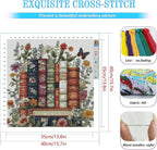 KYOQFVN Flower Stamped Cross Stitch Kits - Image 2