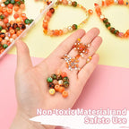 Rired 27 Glass Beads for Bracelet Making Kit, Craft Beads Include Assorted 8mm - Image 5