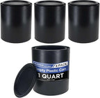 Master Elite 1 Quart Empty Plastic Paint Can Bucket, 32 fl. oz. All-Plastic by MasterAirbrush