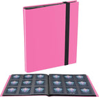 Card Binder, 360 Pockets Upgraded Trading Card Binders, Cards Collection Binder by JIQEZNL