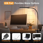 ShineTech LED Desk Lamp with Clamp, Eye-Caring Clip on Desk Light with 3 Color - Image 6